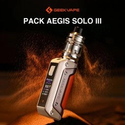 PACK AEGIS SOLO 3 5.5ML 18650 - GEEKVAPE