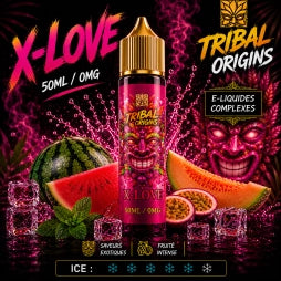 X-LOVE 0MG 50ML - ORIGINS BY TRIBAL FORCE