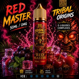 RED MASTER 0MG 50ML - ORIGINS BY TRIBAL FORCE