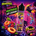 PEACH BERRY 0MG 50ML - MONSTER BY TORNADOLIQ