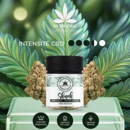 SKUNK FLEUR DE CBD (5G) - HEMPLINE