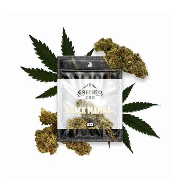 BLACK MAMBA FLEUR DE CBD (2G) - GREENEO