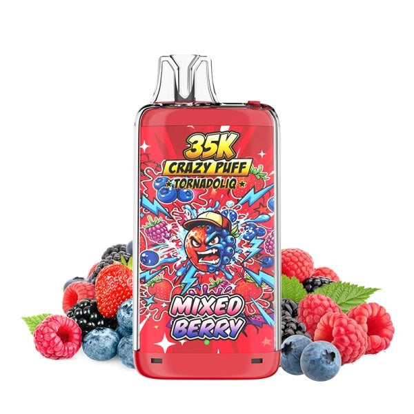 CRAZY PUFF 35K 1100MAH 20ML / 2% - TORNADOLIQ