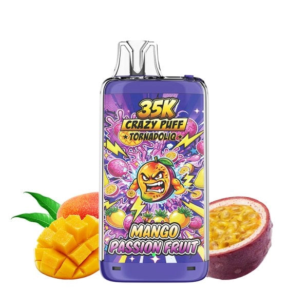 CRAZY PUFF 35K 1100MAH 20ML / 2% - TORNADOLIQ
