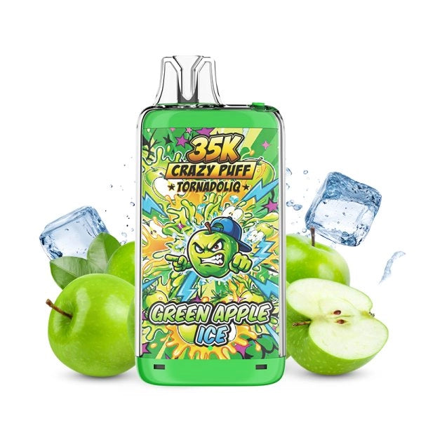 CRAZY PUFF 35K 1100MAH 20ML / 2% - TORNADOLIQ